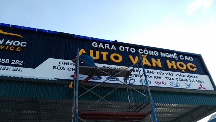 Biển quảng cáo Alu tại Ninh Bình