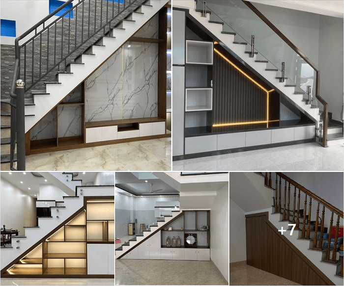 Nội thất tủ cầu thang