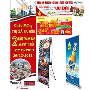 In băng rôn ninh bình