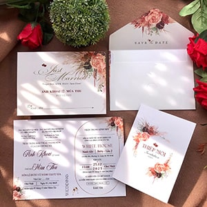 in thiệp cưới ninh bình